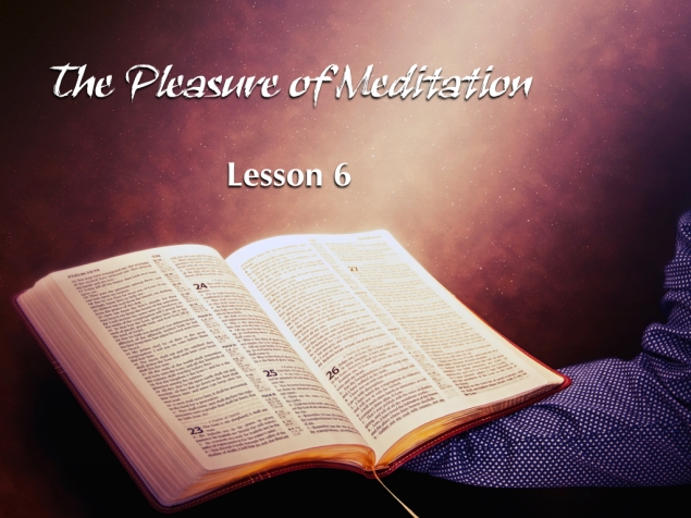 Pleasure of Meditation Lesson 6 Image.001